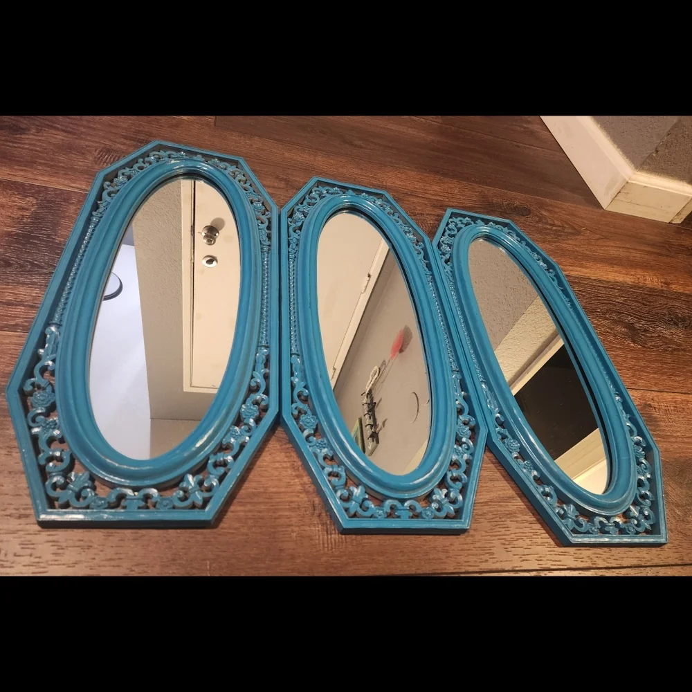 Beautiful Large VTG Mirror-ONE